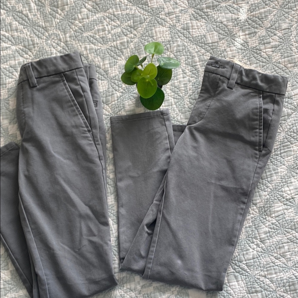 GAP Gray Casual Bottoms Straight-Leg